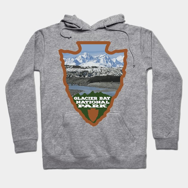 Glacier Bay National Park & National Preserve arrowhead Hoodie by nylebuss